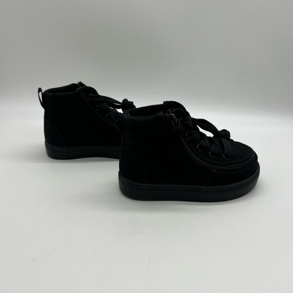 Billy Goat Kids Black High-Top Canvas Sneakers Size Baby 6 - Picture 4 of 10